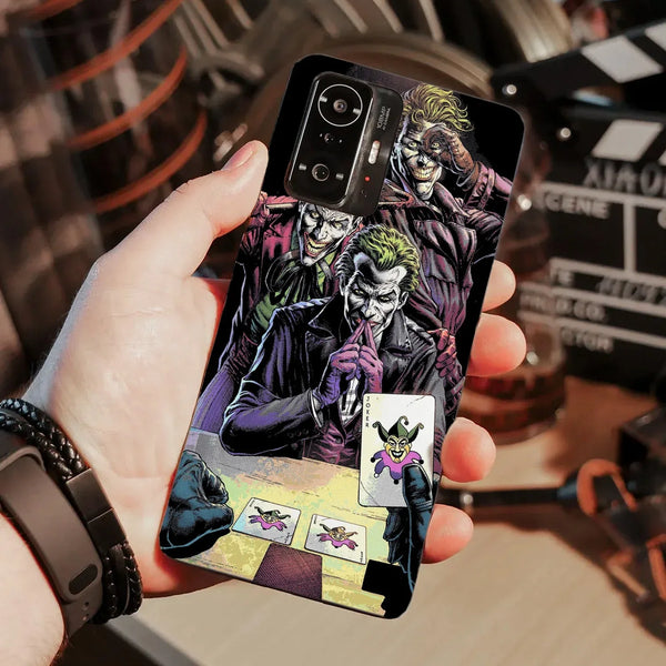 Husa compatibila cu Xiaomi 11T Pro model The three Jokers, Silicon, TPU, Viceversa - Viceversa