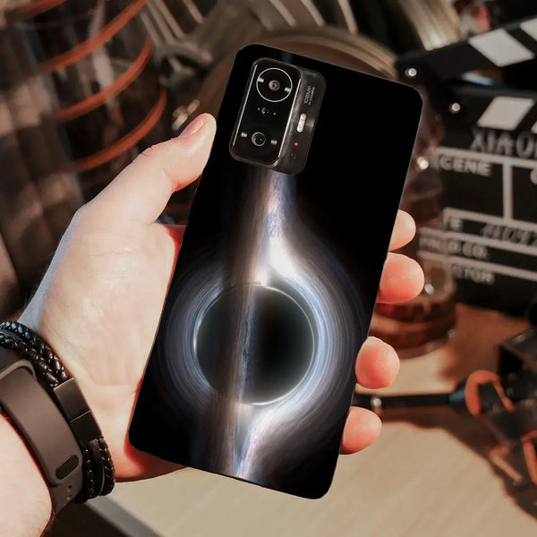 Husa compatibila cu Xiaomi 11T Pro model Black hole, Silicon, TPU, Viceversa - Viceversa