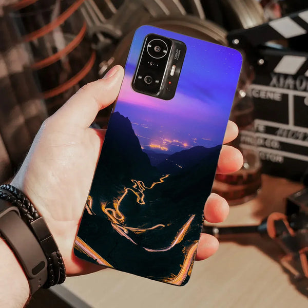 Husa compatibila cu Xiaomi 12 Pro model Transfagarasan into the night, Silicon, TPU, Viceversa - Viceversa