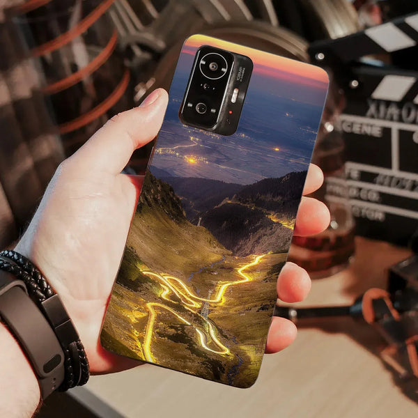 Husa compatibila cu Xiaomi 12 Pro model Transfagarasan Sundown, Silicon, TPU, Viceversa - Viceversa