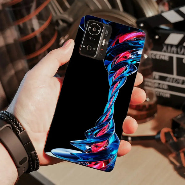 Husa compatibila cu Xiaomi 12 Pro model Twisted glass, Silicon, TPU, Viceversa - Viceversa