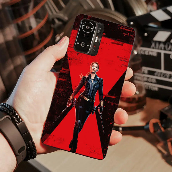 Husa compatibila cu Xiaomi 11T Pro model Black Widow, Silicon, TPU, Viceversa - Viceversa