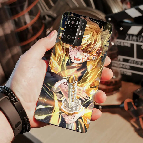 Husa compatibila cu Xiaomi 12 Pro model Zenitsu agatsuma Demon slayer, Silicon, TPU, Viceversa - Viceversa