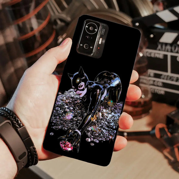 Husa compatibila cu Xiaomi 11T Pro model Catwoman, Silicon, TPU, Viceversa - Viceversa
