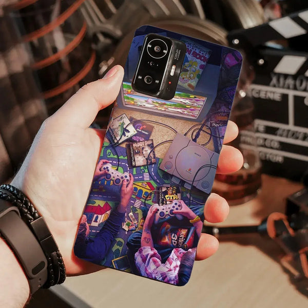 Husa compatibila cu Xiaomi 11T Pro model Classic game, Silicon, TPU, Viceversa - Viceversa