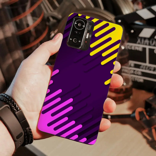 Husa compatibila cu Xiaomi 11T Pro model Color splash, Silicon, TPU, Viceversa - Viceversa