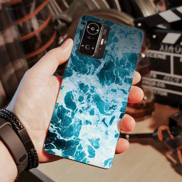 Husa compatibila cu Xiaomi 11T Pro model Crushing waves, Silicon, TPU, Viceversa - Viceversa