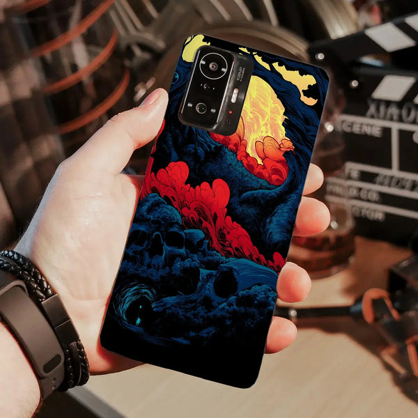 Husa compatibila cu Xiaomi 11T Pro model Death forest, Silicon, TPU, Viceversa - Viceversa