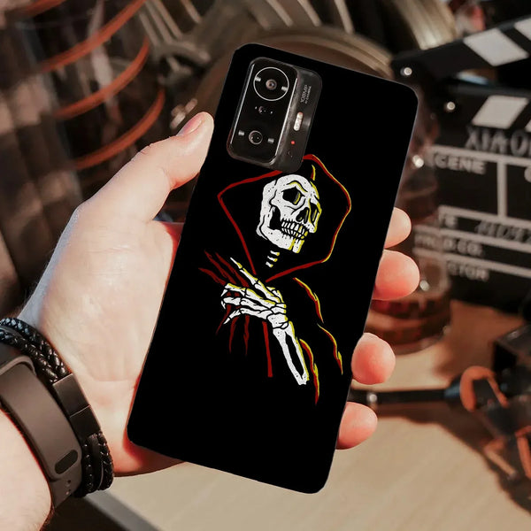 Husa compatibila cu Xiaomi 11T Pro model Death is coming, Silicon, TPU, Viceversa - Viceversa
