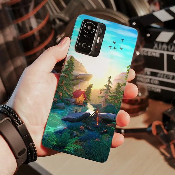 Husa compatibila cu Xiaomi 11T Pro model Deep into nature, Silicon, TPU, Viceversa - Viceversa