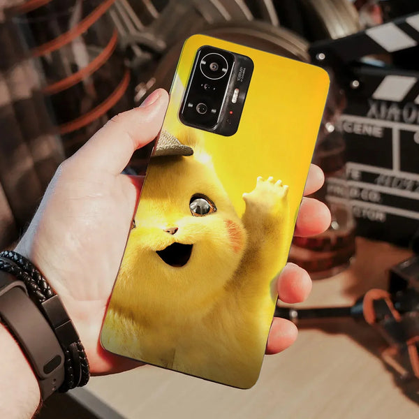 Husa compatibila cu Xiaomi 11T Pro model Detective Pikachu, Silicon, TPU, Viceversa - Viceversa
