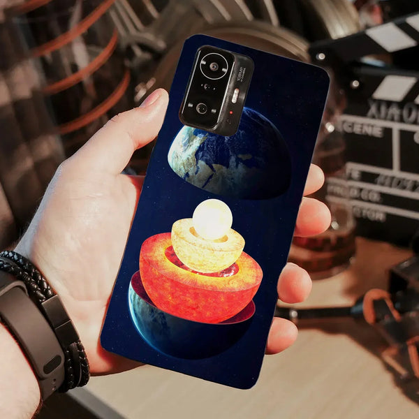 Husa compatibila cu Xiaomi 11T Pro model Earth core, Silicon, TPU, Viceversa - Viceversa