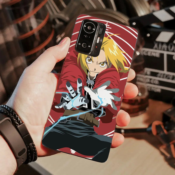 Husa compatibila cu Xiaomi 11T Pro model Edward Elric Fullmetal Alchemist, Silicon, TPU, Viceversa - Viceversa