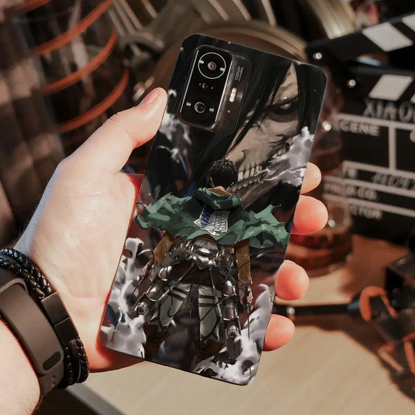 Husa compatibila cu Xiaomi 11T Pro model Eren Atack on titan, Silicon, TPU, Viceversa - Viceversa