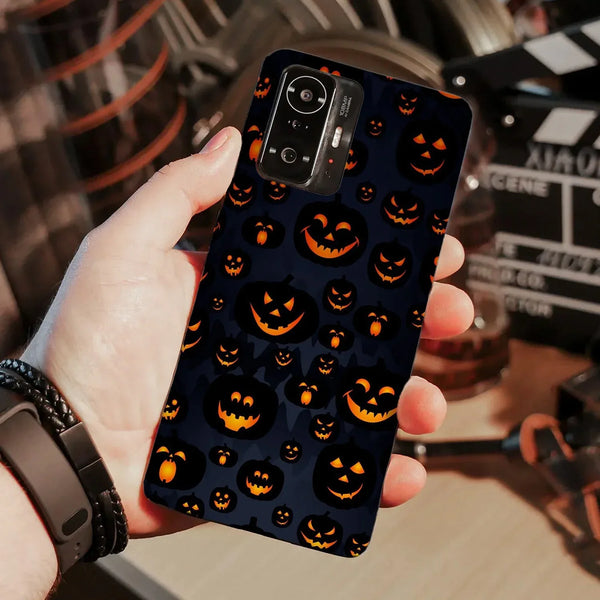 Husa compatibila cu Xiaomi 11T Pro model Excited pumpkins, Silicon, TPU, Viceversa - Viceversa