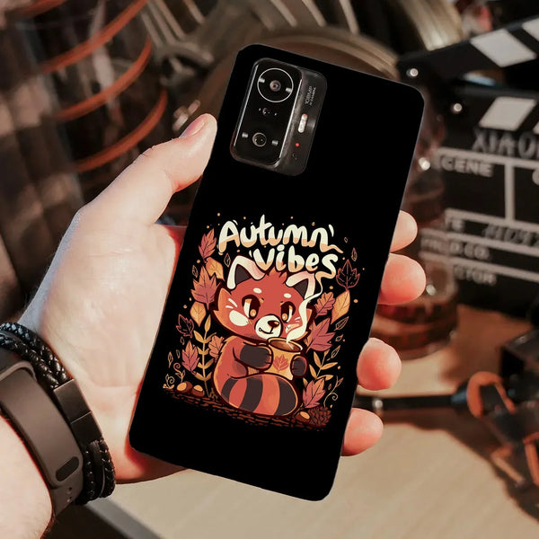 Husa compatibila cu Xiaomi 11T Pro model Fall vibes, Silicon, TPU, Viceversa - Viceversa