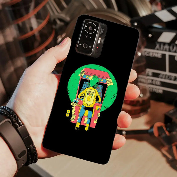 Husa compatibila cu Xiaomi 11T Pro model Alien pacman, Silicon, TPU, Viceversa - Viceversa