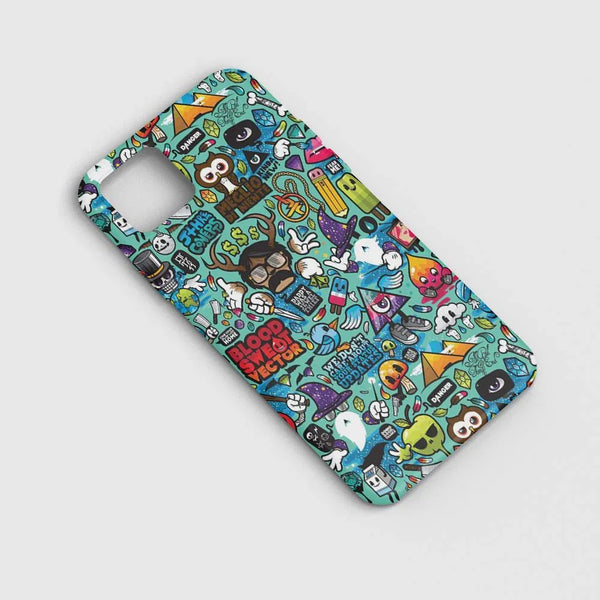 Husa Apple iPhone 13 model Modern Graffity, Silicon, TPU, Viceversa - Viceversa