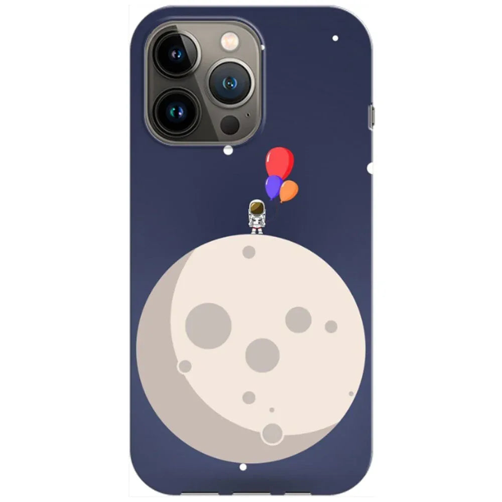 Husa Apple iPhone 12 / iPhone 12 Pro model Moon Party, Silicon, TPU, Viceversa - Viceversa
