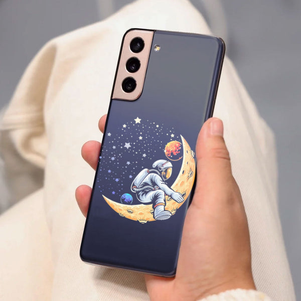 Husa compatibila cu Samsung Galaxy S21 FE model Moon rider, Silicon, TPU, Viceversa