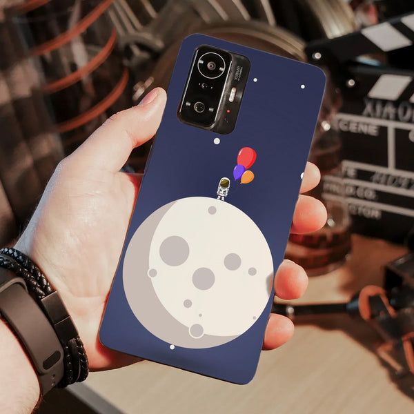 Husa compatibila cu Xiaomi Mi 11 Lite model Moon Party, Silicon, TPU, Viceversa