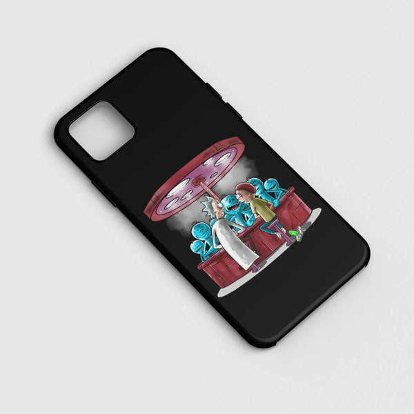 Husa compatibila cu Apple iPhone 11 Pro Max model Mr meeseeks Bar, Silicon, TPU, Viceversa - Viceversa