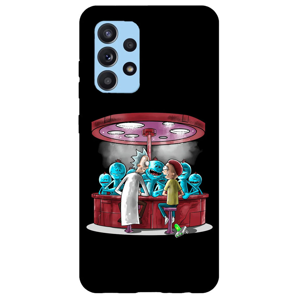 Husa compatibila cu Samsung Galaxy A53 5G model Mr meeseeks Bar, Silicon, TPU, Viceversa - Viceversa