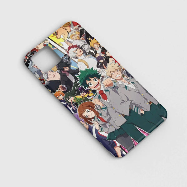 Husa compatibila cu Apple iPhone 12 model My hero academia, Silicon, TPU, Viceversa - Viceversa
