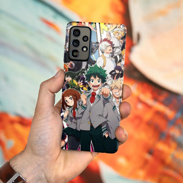 Husa compatibila cu Samsung Galaxy A53 5G model My hero academia, Silicon, TPU, Viceversa - Viceversa