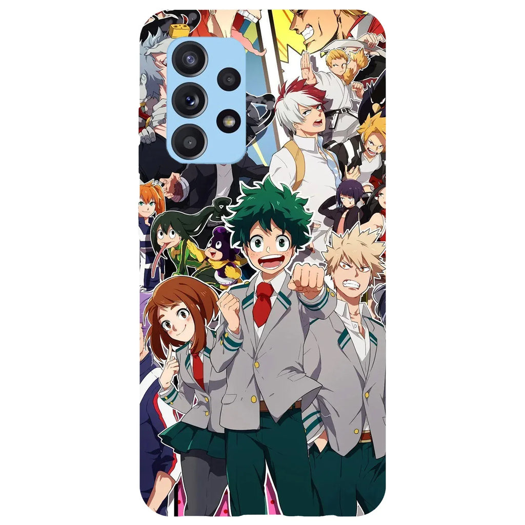 Husa compatibila cu Samsung Galaxy A53 5G model My hero academia, Silicon, TPU, Viceversa - Viceversa