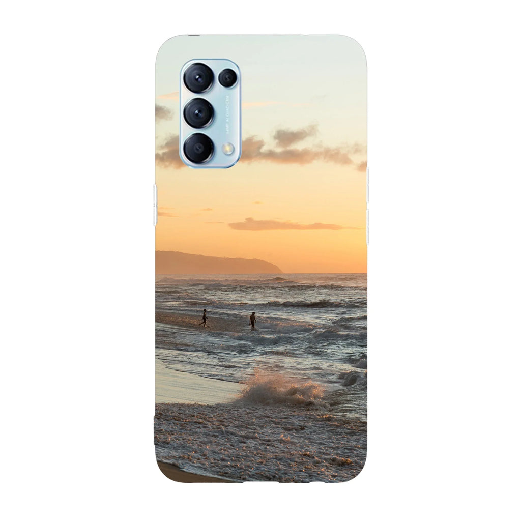 Husa compatibila cu Oppo Reno 5 5G model First day of summer, Silicon, TPU, Viceversa - Viceversa