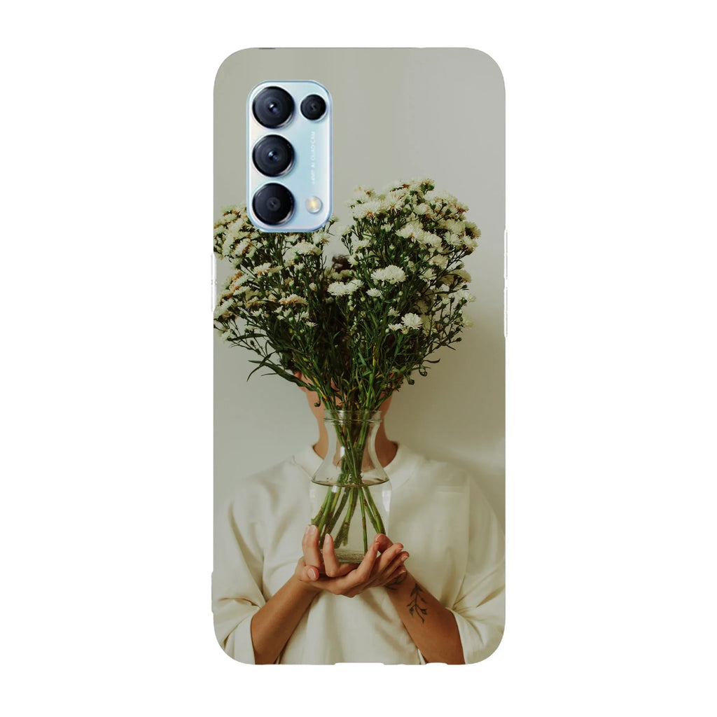 Husa compatibila cu Oppo Find X2 Pro model Flower vase, Silicon, TPU, Viceversa - Viceversa