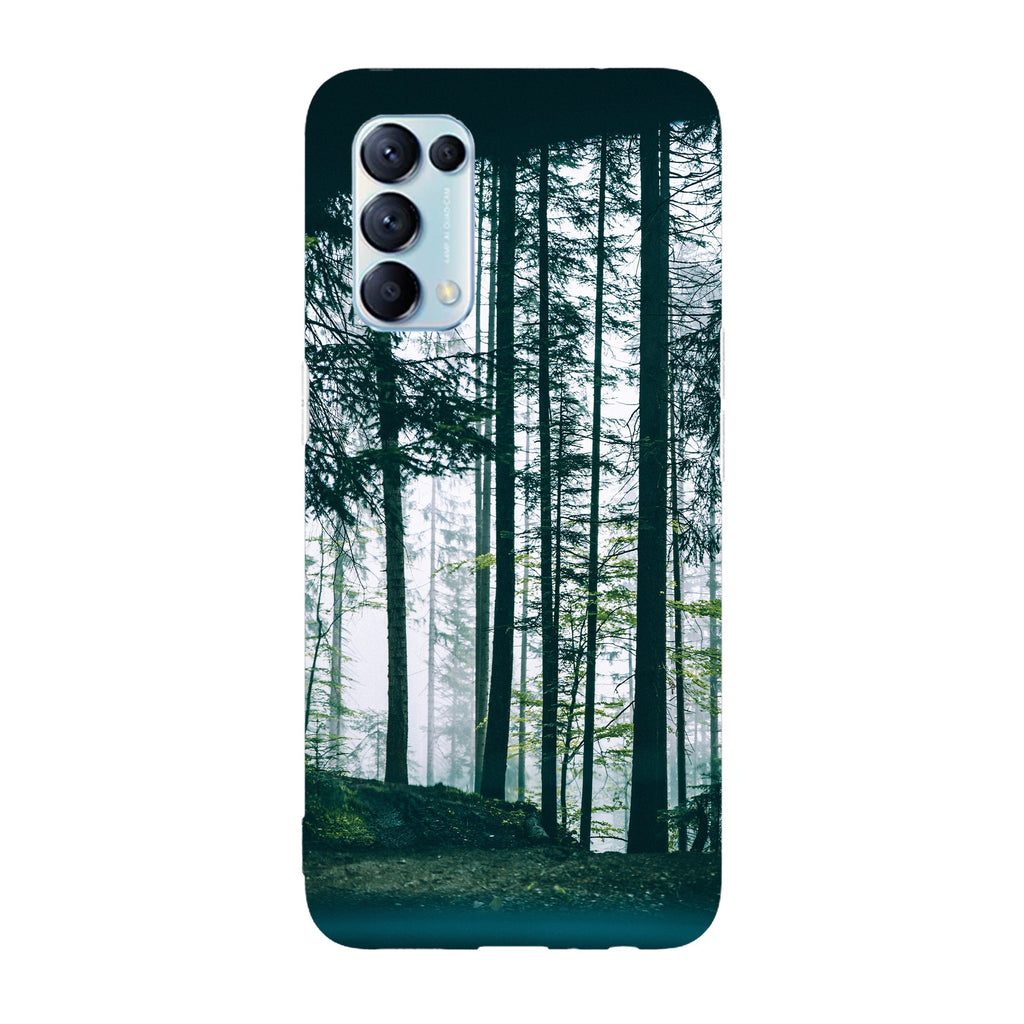 Husa compatibila cu Oppo Reno 5 4G model Foggy forest, Silicon, TPU, Viceversa
