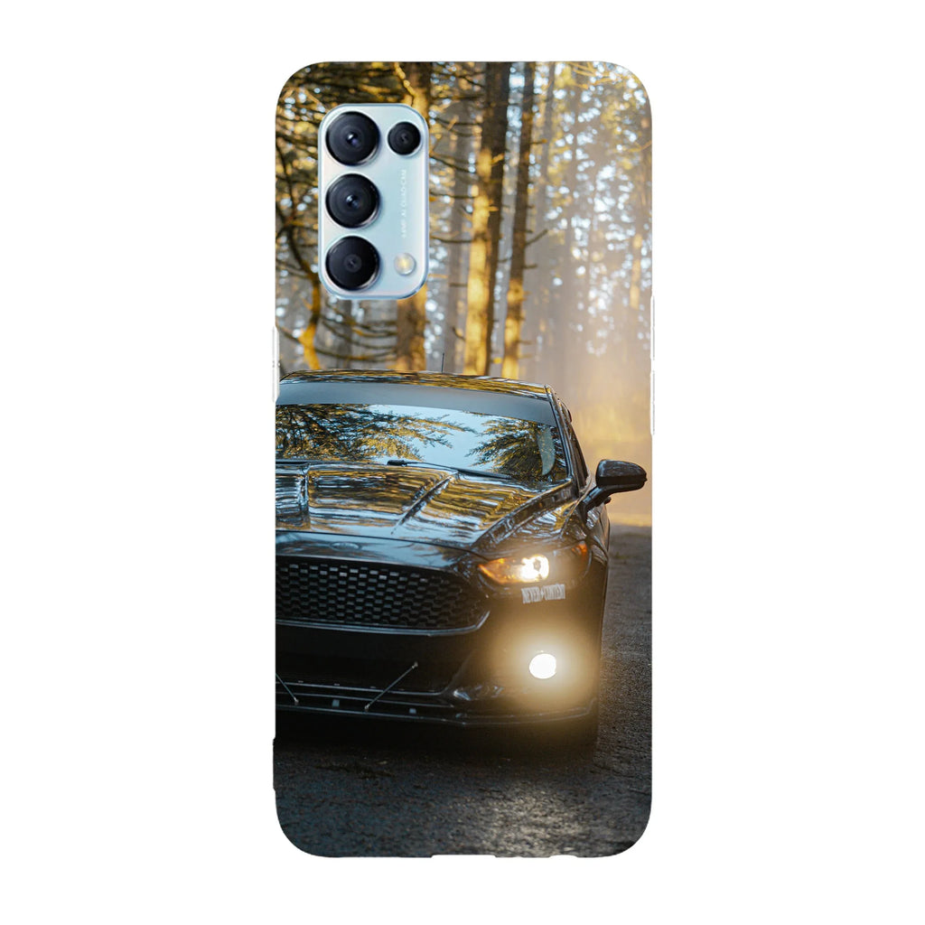 Husa compatibila cu Oppo Reno 5 5G model Ford Mondeo, Silicon, TPU, Viceversa - Viceversa