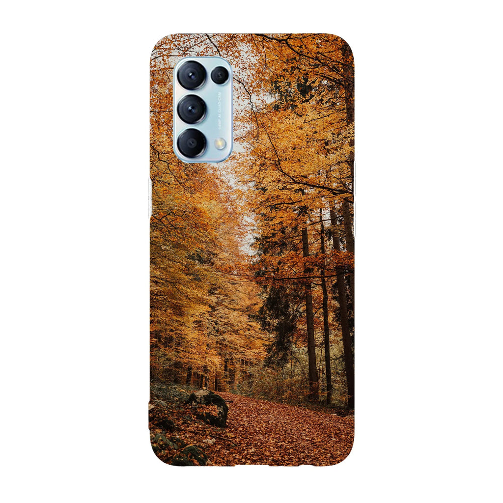 Husa compatibila cu Oppo Find X5 Pro model Forest in autumn, Silicon, TPU, Viceversa - Viceversa