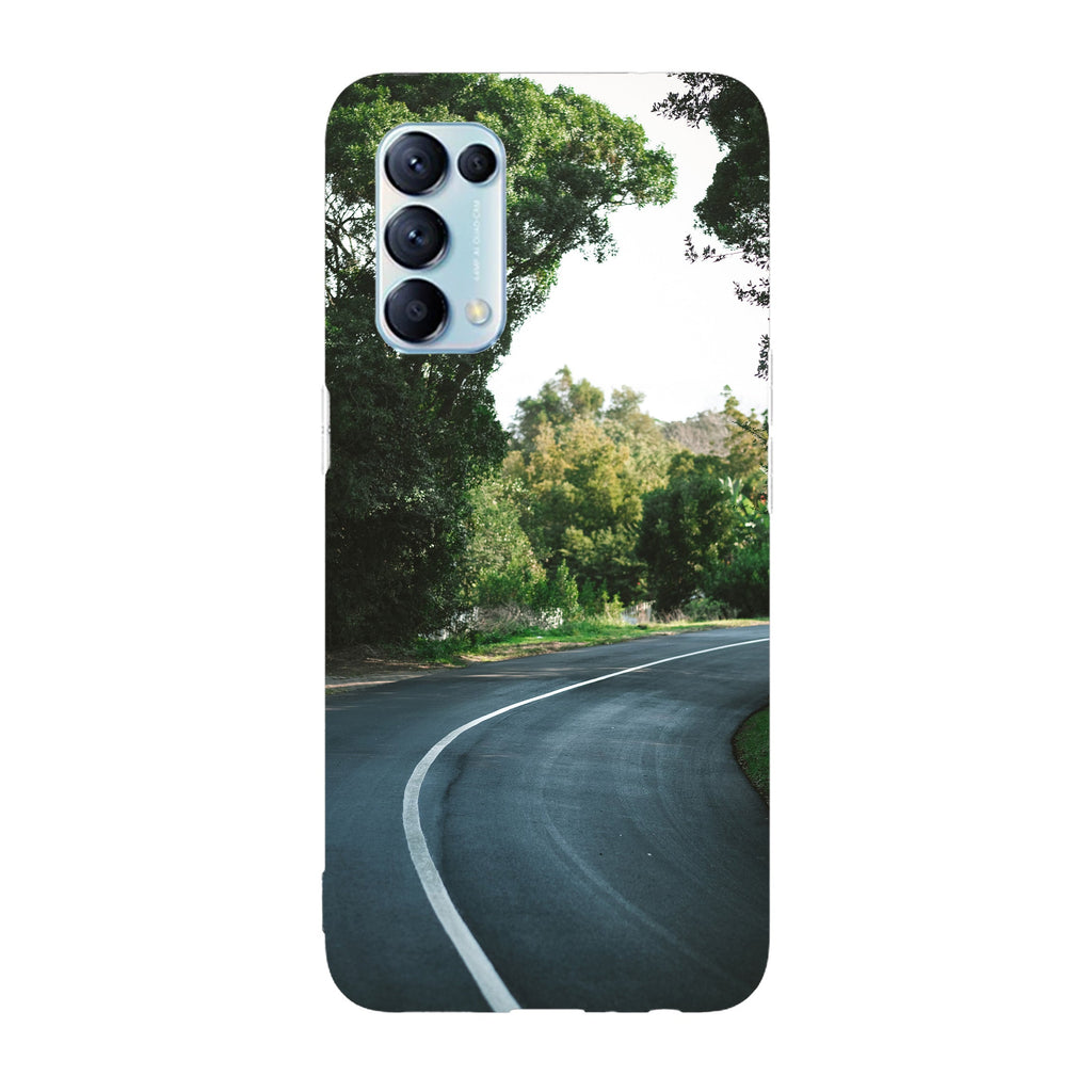 Husa compatibila cu Oppo Reno 5 4G model Forest road, Silicon, TPU, Viceversa
