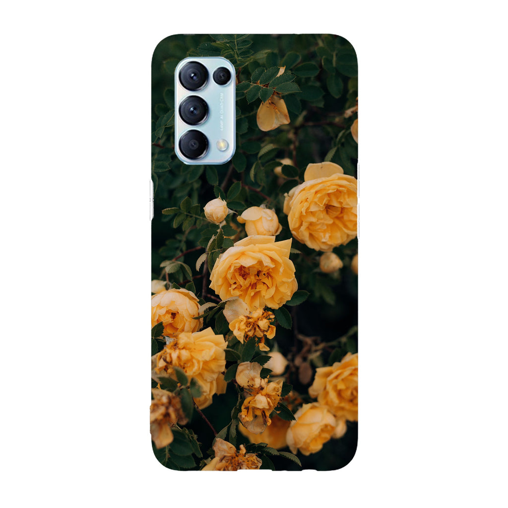 Husa compatibila cu Oppo Reno 5 4G model Golden Celebration Rose, Silicon, TPU, Viceversa