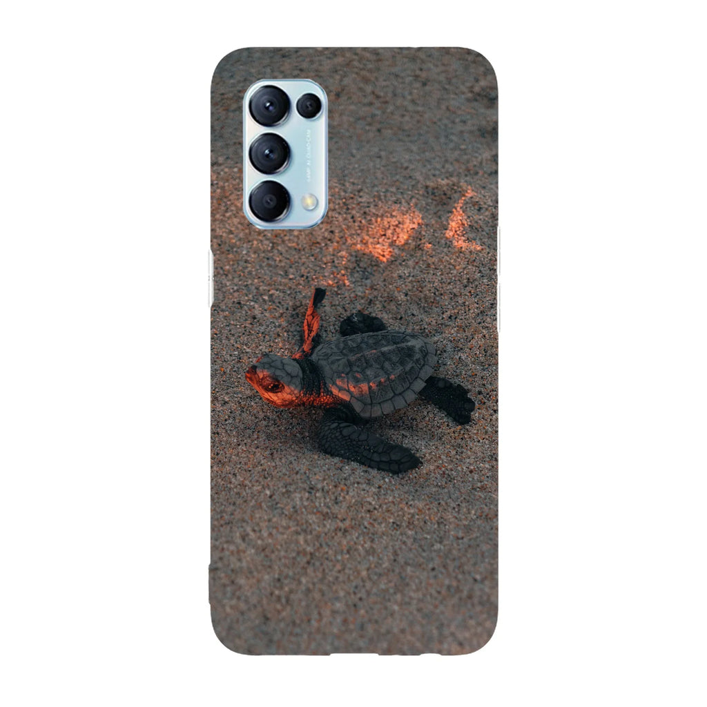 Husa compatibila cu Oppo Find X5 Lite model Baby turtle, Silicon, TPU, Viceversa - Viceversa
