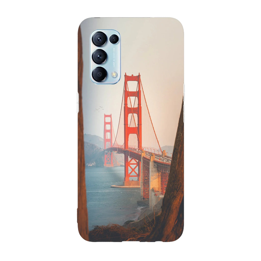 Husa compatibila cu Oppo A77 model Golden Gate Bridge, Silicon, TPU, Viceversa - Viceversa
