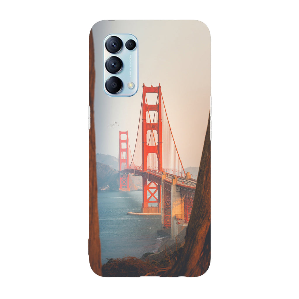 Husa compatibila cu Oppo Reno 5 4G model Golden Gate Bridge, Silicon, TPU, Viceversa