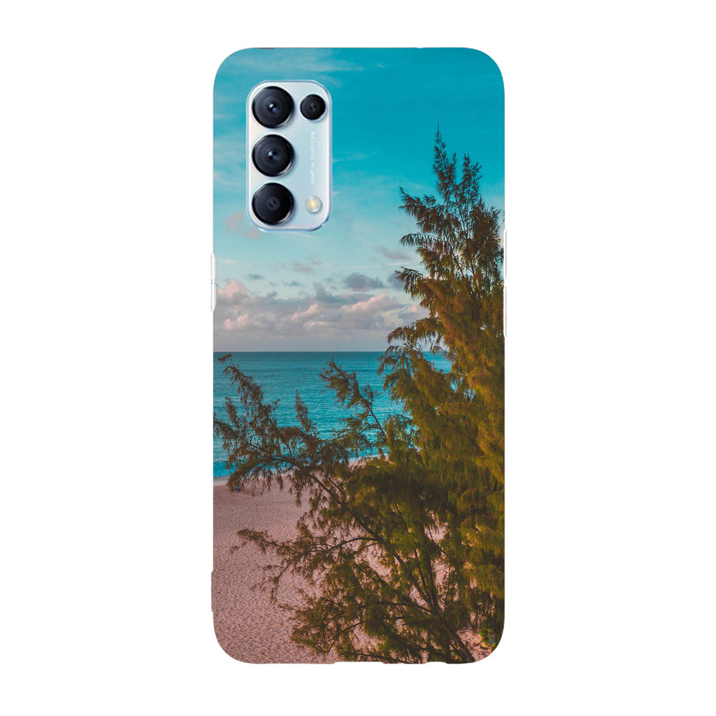 Husa compatibila cu Oppo Reno 5 4G model Green sea, Silicon, TPU, Viceversa