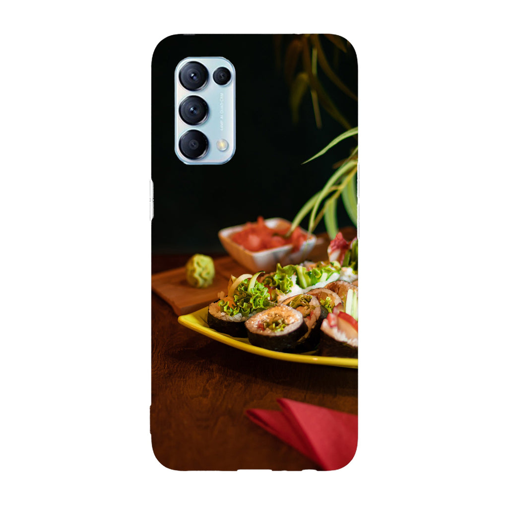 Husa compatibila cu Oppo Reno 5 4G model Healthy Breakfast, Silicon, TPU, Viceversa