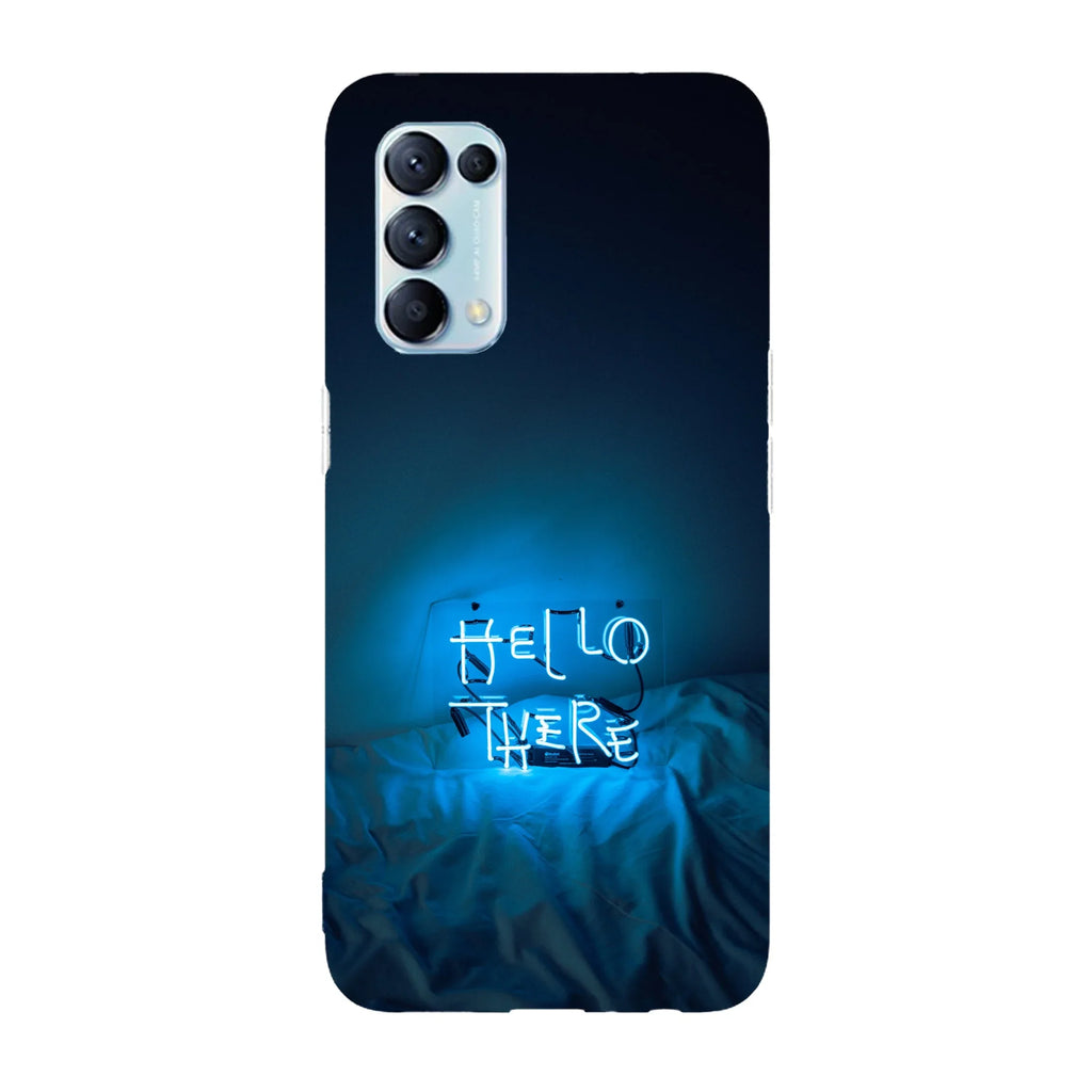 Husa compatibila cu Oppo Find X2 Pro model Hello there blue vibes, Silicon, TPU, Viceversa - Viceversa