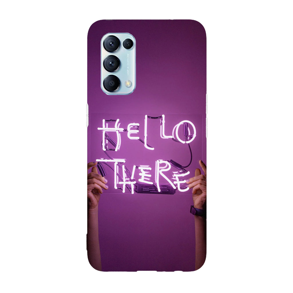 Husa compatibila cu Oppo Find X5 Lite model Hello There Purple Vibes, Silicon, TPU, Viceversa - Viceversa
