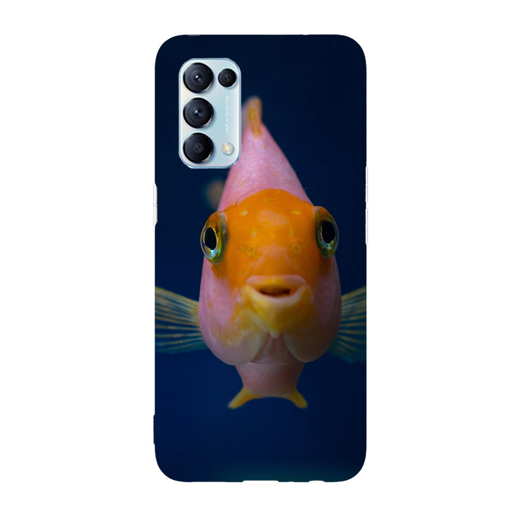 Husa compatibila cu Oppo Reno 5 4G model Hi I'm Fish, Silicon, TPU, Viceversa