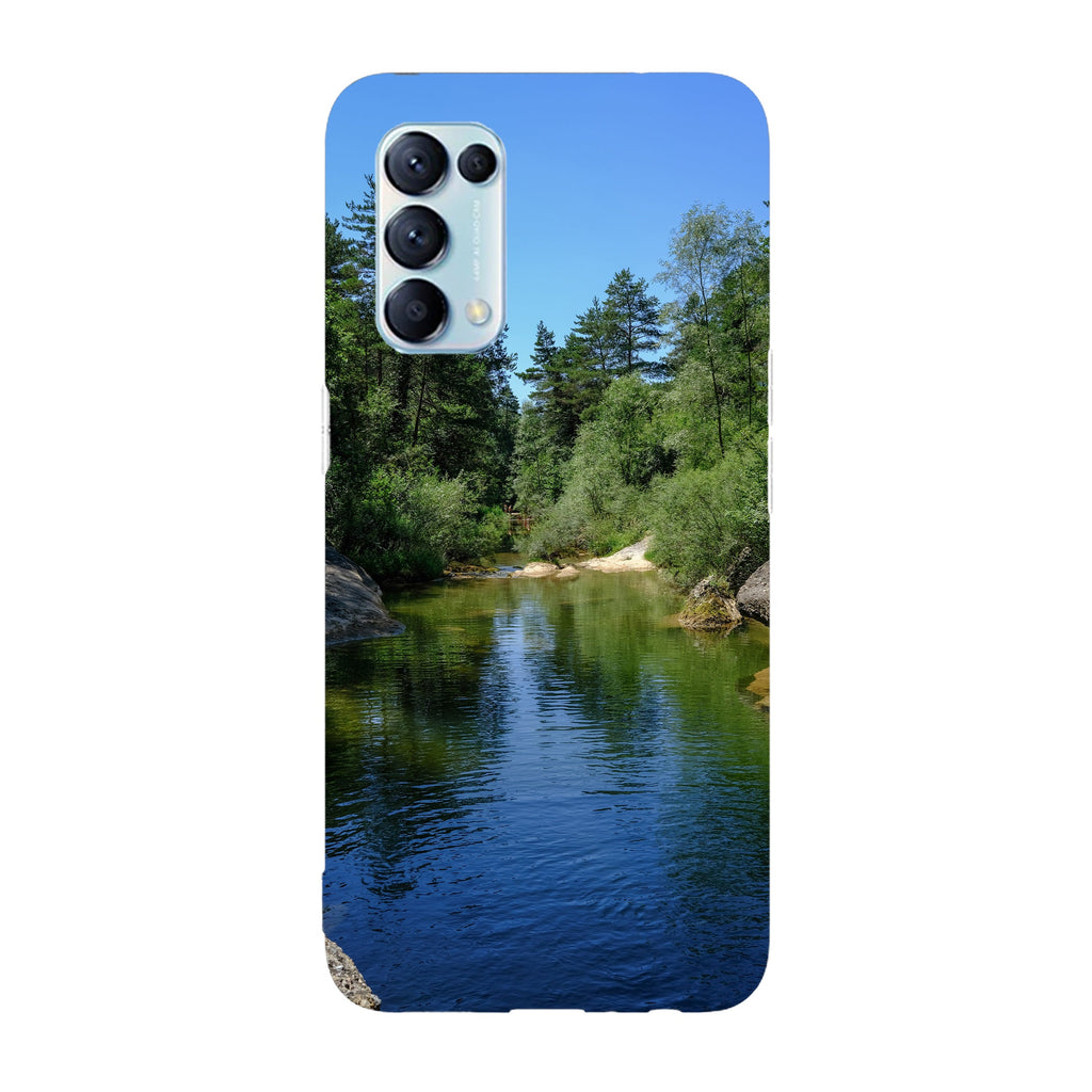 Husa compatibila cu Oppo Reno 5 4G model Beautiful River, Silicon, TPU, Viceversa