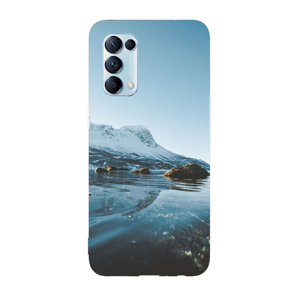 Husa compatibila cu Oppo Reno 5 4G model Icy river, Silicon, TPU, Viceversa