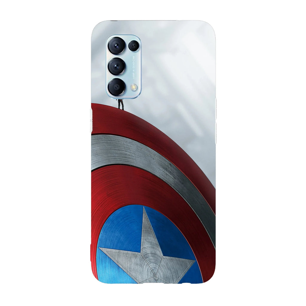 Husa compatibila cu Oppo Reno 4Z model I'm Captain Antman, Silicon, TPU, Viceversa - Viceversa