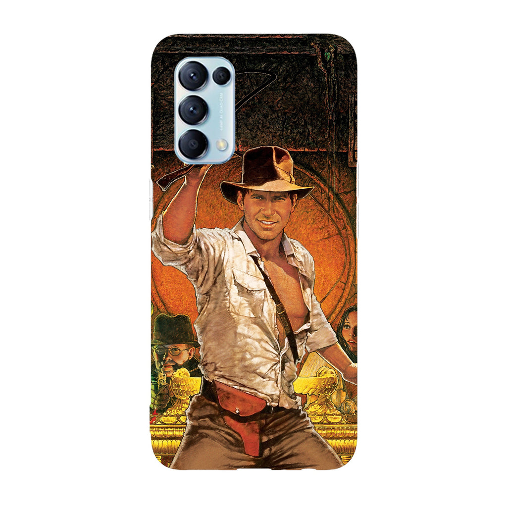Husa compatibila cu Oppo Reno 5 4G model Indiana Jones Adventures, Silicon, TPU, Viceversa