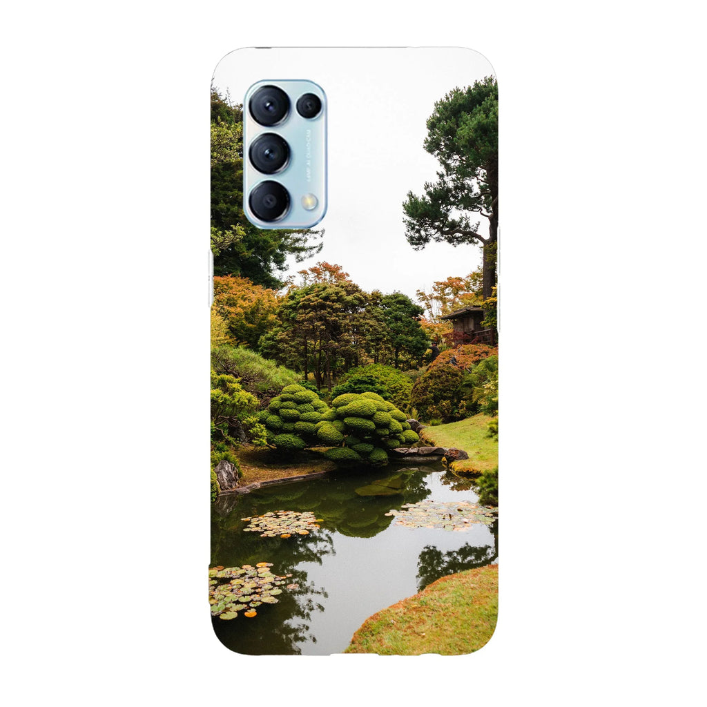 Husa compatibila cu Oppo Find X5 Pro model Japanese garden, Silicon, TPU, Viceversa - Viceversa